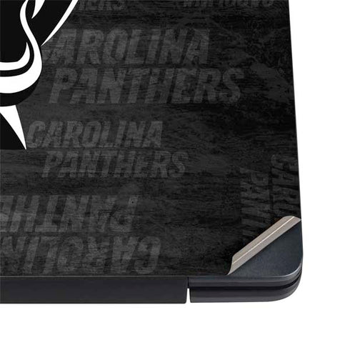 NFL Carolina Panthers Black & White Dell Vostro Skin